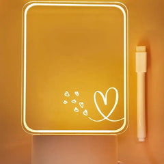 Personalized Photo Lamp Acrylic  Board Night Light Colors