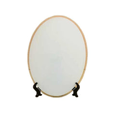 Oval Shape Glass Photo Frame