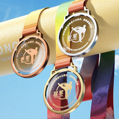 Crystal Medals Campus Volleyball Game Award Community Table Tennis Match Recognition