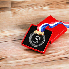 Corporate Crystal Medals