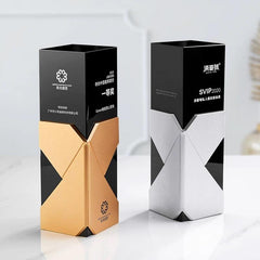 Black Crystal Glass Awards Trophy