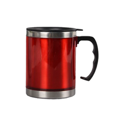 Insulated Stainless Steel Office  Coffee Mug with Lid