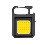 Portable COB LED Keychain Flashlight