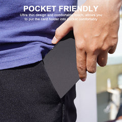 MagSafe Pop-Up Phone Stand Wallet – RFID Card Holder & Minimalist Men’s Card Box