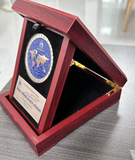 Wooden Medal Display Case for Souvenir Coin Craft Business & Promotional Gifts