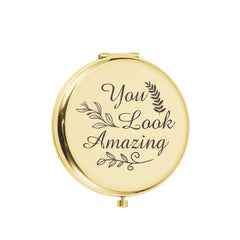 Customized Logo Metal Pocket Mirror