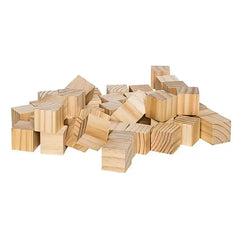 Wooden Cubes for Arts and Crafts