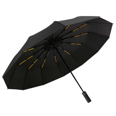 Automatic LED Folding Umbrella with Sunshade