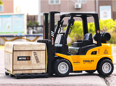 Vehicle Construction Forklift Friction Toy Vehicle