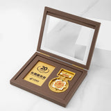 Custom Metal Award Plaque Trophy for Retirement & Graduation