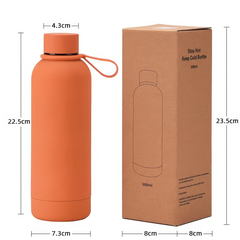 Double Vacuum 304 Stainless Steel Rubber With Silicone Handle