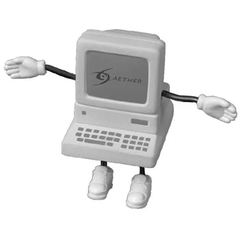 Computer Figure Pu Stress  Relievers Stress Ball