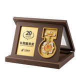 Custom Metal Award Plaque Trophy for Retirement & Graduation