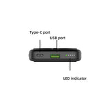 VEGER Magnetic Power Bank, 10,000mAh Foldable Wireless Portable Charger, 22.5W Fast Charging Mag-safe Battery Pack with Stand