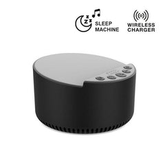 Giftology 3-in-1 Bluetooth Speaker with Sleep Machine and 15W Wireless Charger