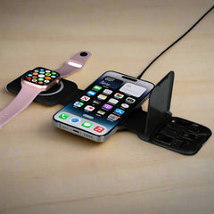 BOLERO - @memorii 2 in 1 Wireless Charger with Multi Cable Set