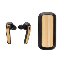 XD Bamboo Free Flow TWS Earbuds in Charging Case
