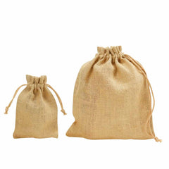 Jute Drawstring Pouches