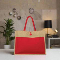 Jute Bag with Canvas