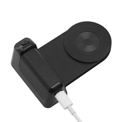Magnetic Phone Stand with 15W Wireless Charging and Remote Shutter