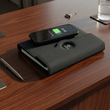 Powerbank Portfolio Notebook, 8000mAh, 15W Fast Wireless Charging