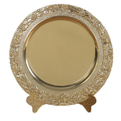 Zinc Alloy Relievo Souvenir Plate