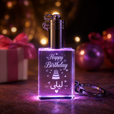 Personalized Crystal Keychain