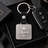 Premium Cube-Shaped Keychain