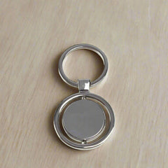 Round Metal Key Chain