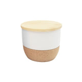 RAAHA - Arabic Oudh Scented Candle in Ceramic Holder with Bamboo Lid