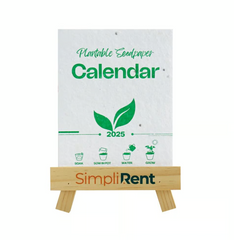 2025 Table Calendars with Plantable Seeds