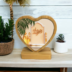 Small Wood Magnet Rotating Ornaments