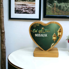 Small Wood Magnet Rotating Ornaments