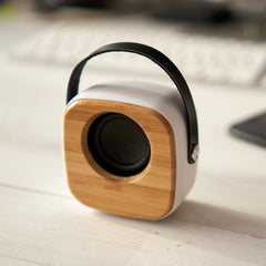 KOBRYN - @memorii Bamboo Bluetooth Speaker (Anti-microbial)