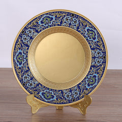 Zinc Alloy Relievo Souvenir Plate