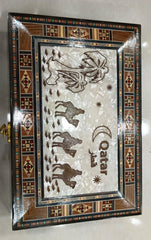 Wood Qatar culture box