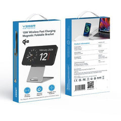 15W  Wireless Fast  Charger Magnetic Foldable Bracket