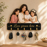 Personalized Family Love Key Holder Frame