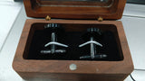 Stainless Steel Men’s Plain Cufflinks