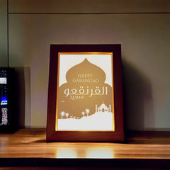 Wooden LED Photo Frame With Crystal