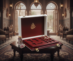 Noursa white Saffron box