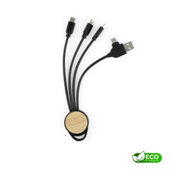 SULZA - CHANGE Collection RCS Recycled 6-in-1 Multi Cable