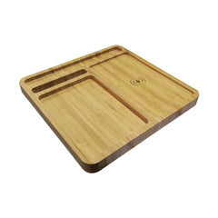 Bamboo Wireless Charger Docking Station