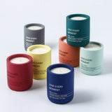Set of 5 Customized Luxury Home Decoration Ceramic Scented Candles Handmade