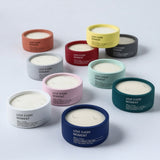 Set of 5 Customized Luxury Home Decoration Ceramic Scented Candles Handmade