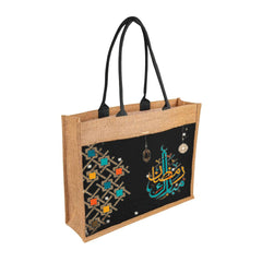 Trucs - Jute Bag with Canvas Pocket