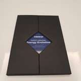 HD Metal Photo Panel Invitation Card with PU Leather Envelope
