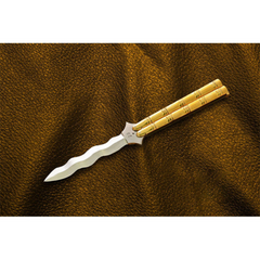 High Carbon Steel Filipino Balisongs butterfly Stainless Steel brass Inserts