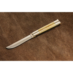 High Carbon Steel Filipino Balisongs butterfly Stainless Steel with dye bone Inserts