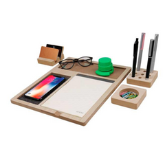 KASTELA - eco-neutral Desk Organizer with Wireless Charger
